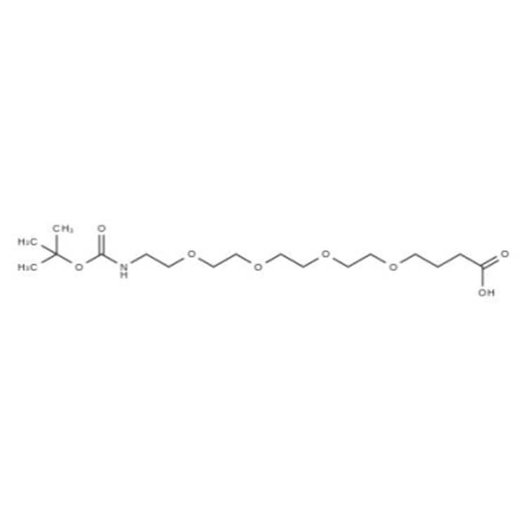 t-Boc-N-amido-PEG4-(CH2)3CO2H，Boc-NH-PEG4-C3-acid
